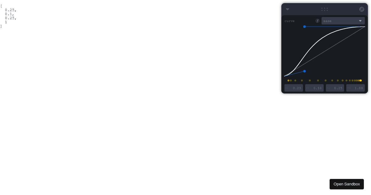 leva-plugin-bezier - Codesandbox