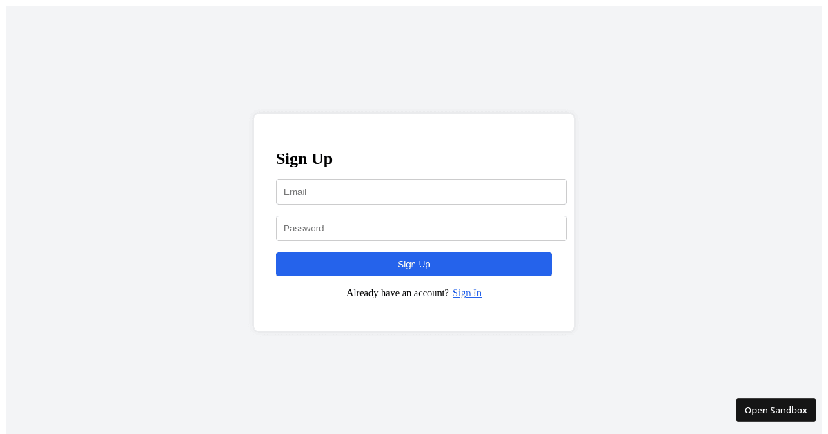 myproject - Codesandbox