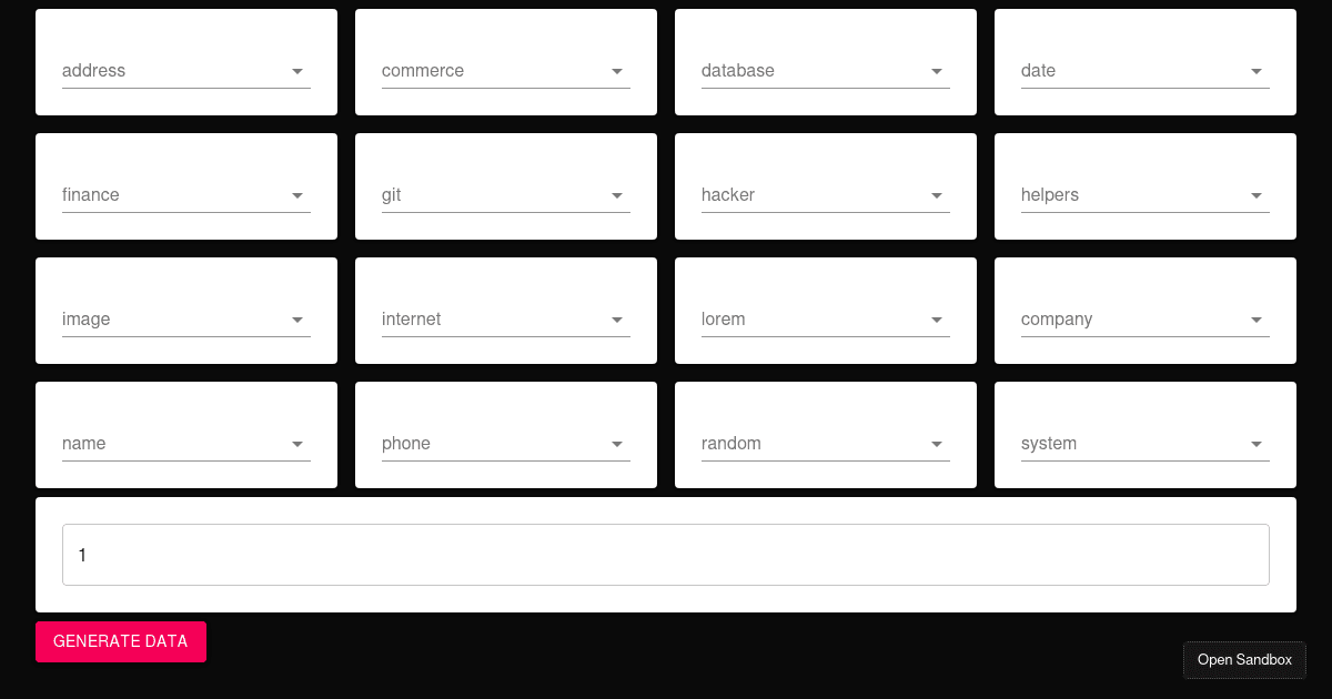 react - Codesandbox