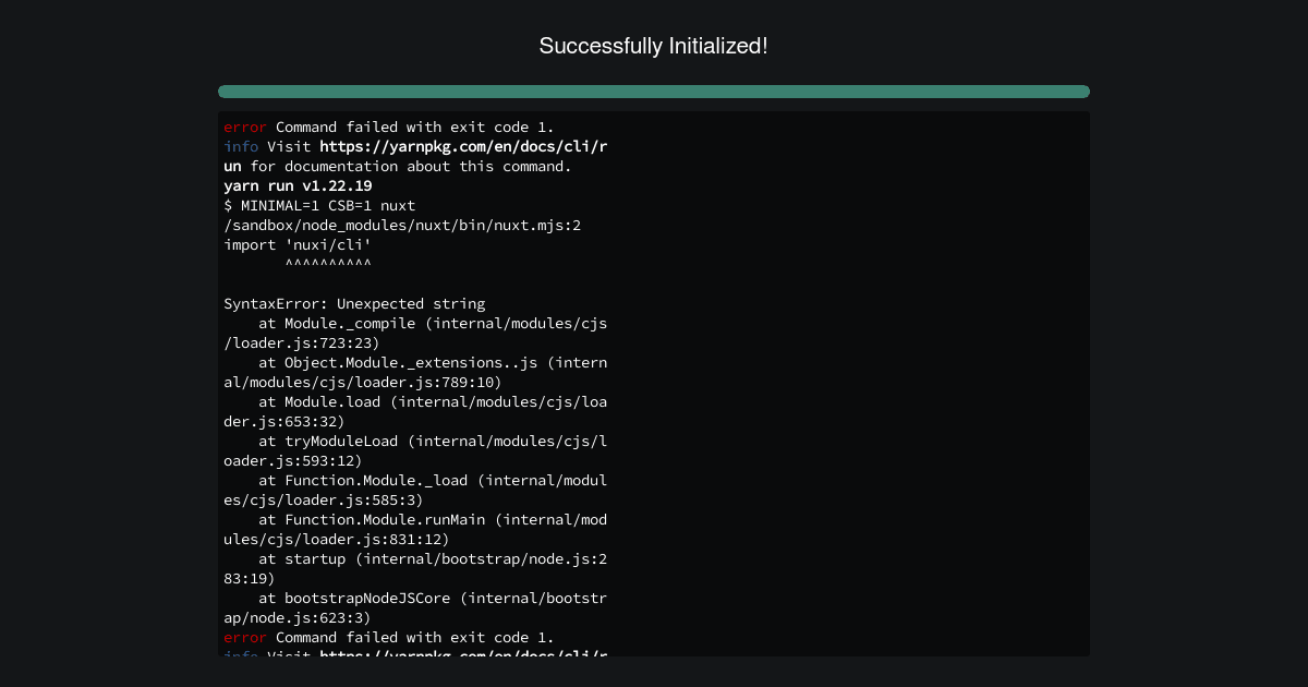 codesandbox-nuxt - Codesandbox