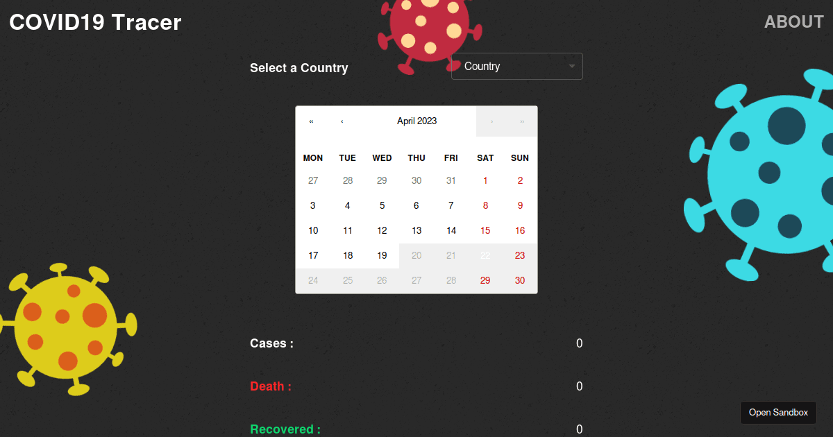 covid-19-tracer - Codesandbox