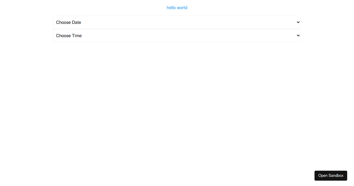datetime-codesandbox