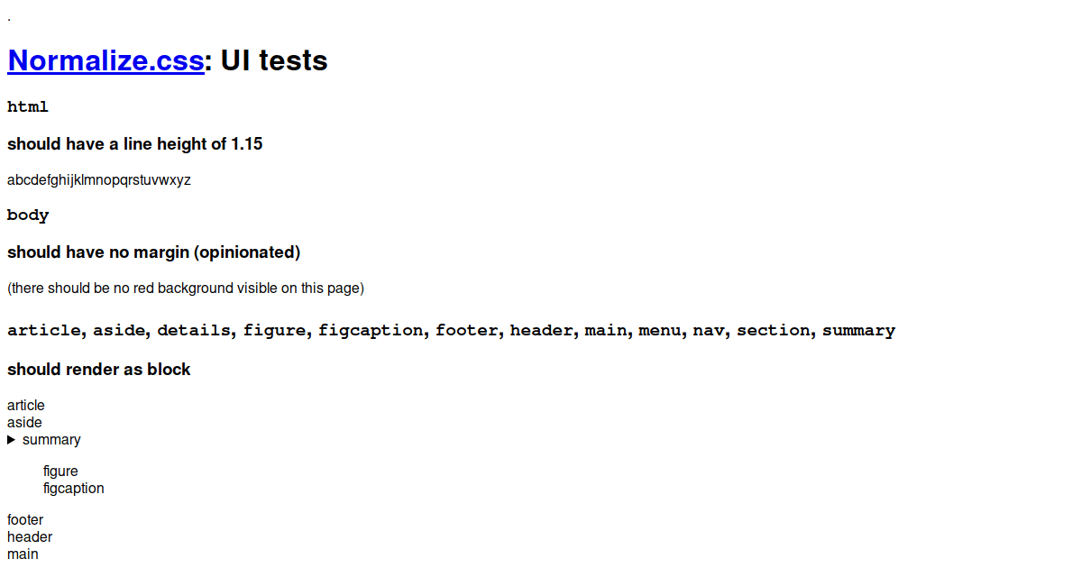Normalize.css - Codesandbox