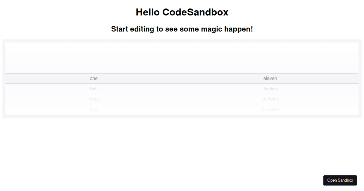 TEST rmc-picker-scroll (forked) - Codesandbox
