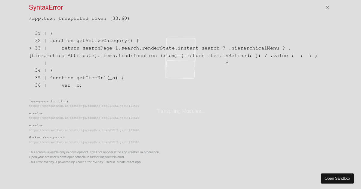 @algolia/autocomplete-example-instantsearch-debounced - Codesandbox