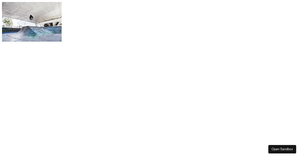 Image Display Control React Component (forked) - Codesandbox