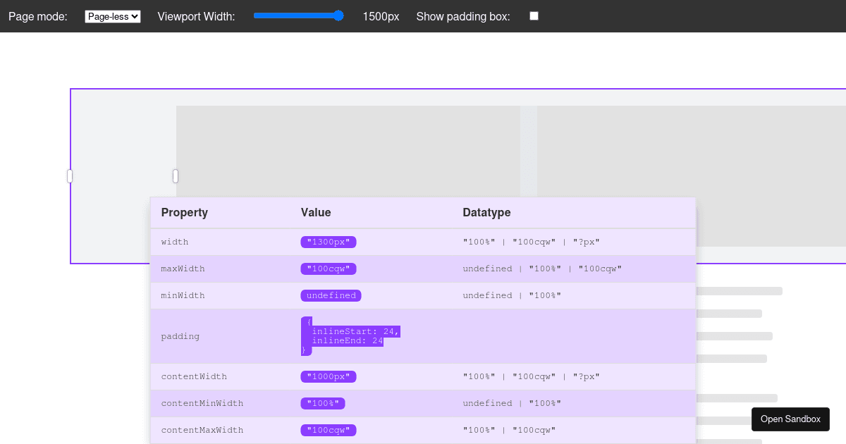 Layout Box Model Oct 23 (forked) - Codesandbox