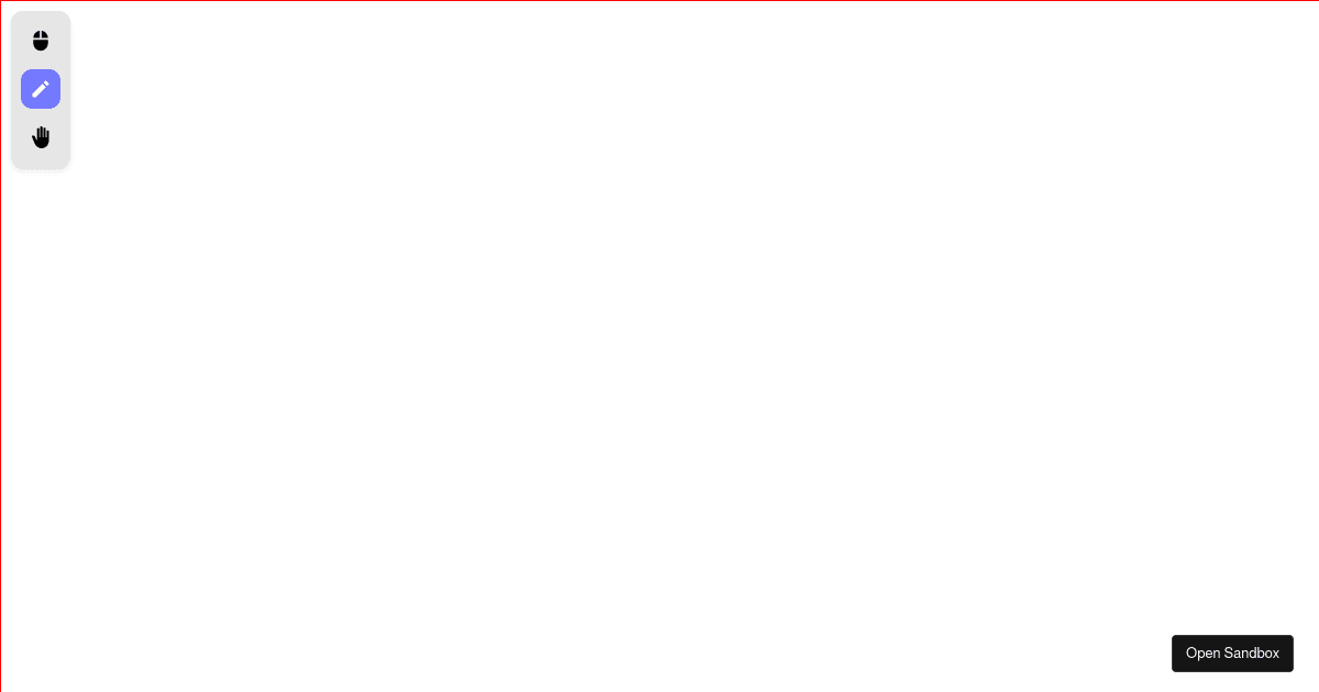 Fabric canvas with React - Codesandbox