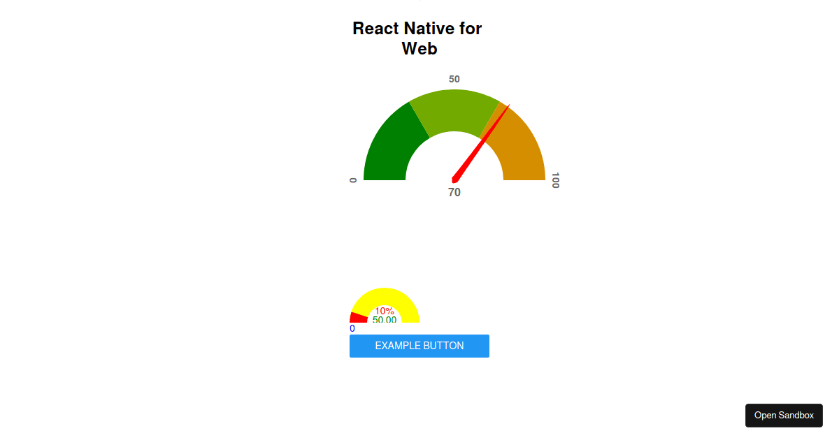 React Native (forked) - Codesandbox