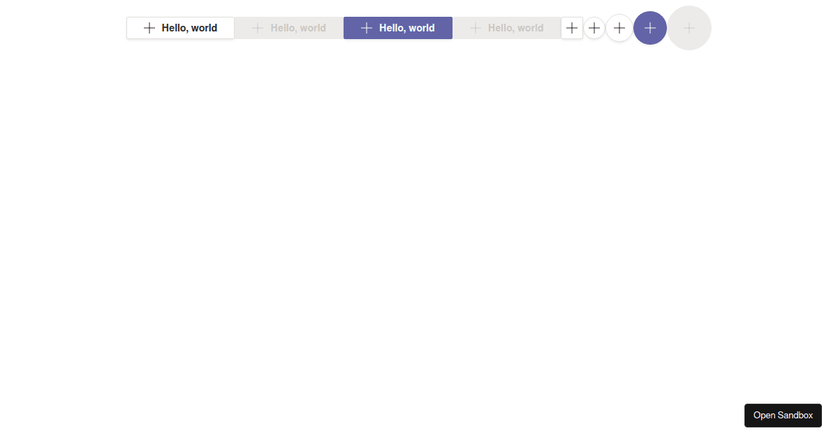 Fluent UI Button - Codesandbox