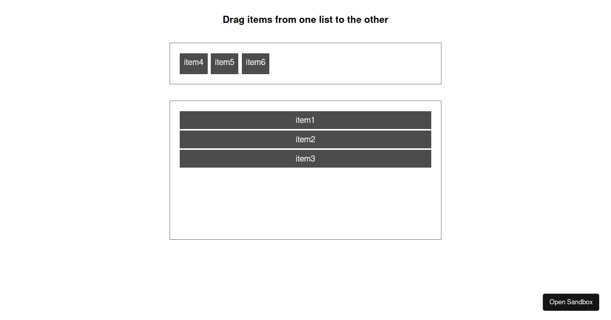 simple list (forked) - Codesandbox