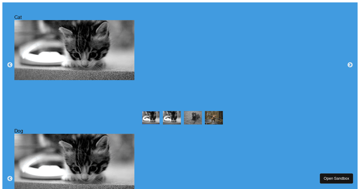 React Slick Playground (forked) - Codesandbox