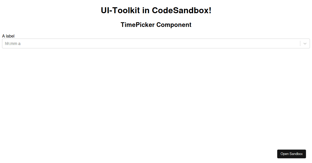 JML-POC-UI-TK-TimePicker - Codesandbox