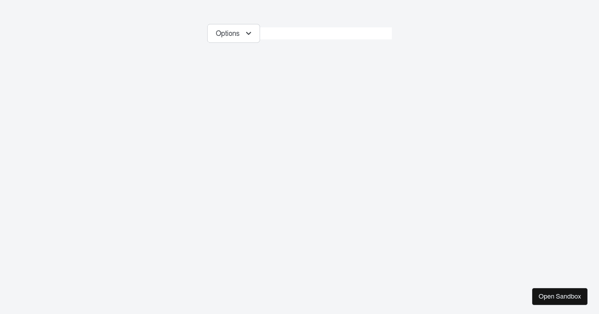 @headlessui/react Menu Example (forked) - Codesandbox