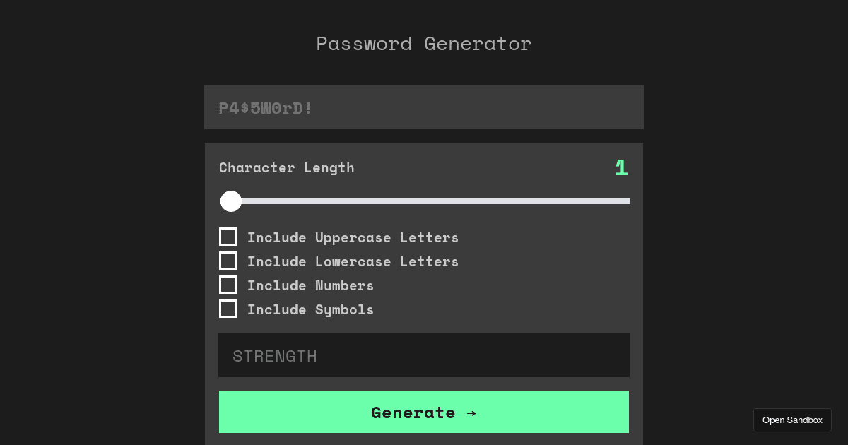 react - Codesandbox