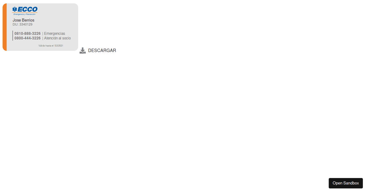 Download a PDF from an SVG - Codesandbox