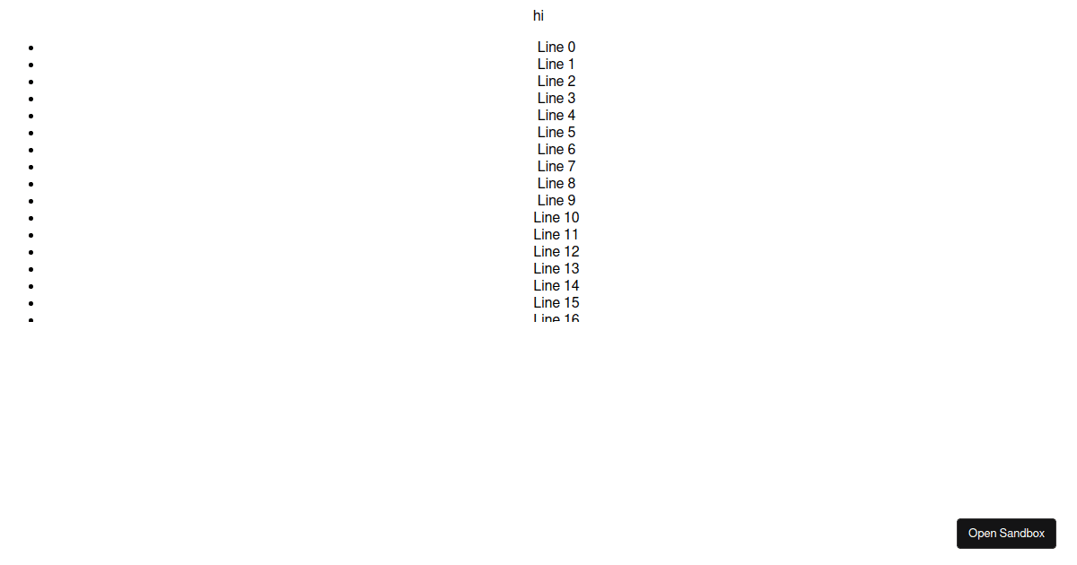 Simple HTML Table Example (forked) - Codesandbox