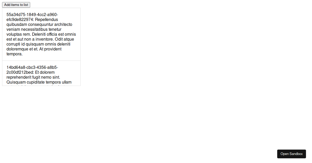 getsnapshotbeforeupdateexample Codesandbox
