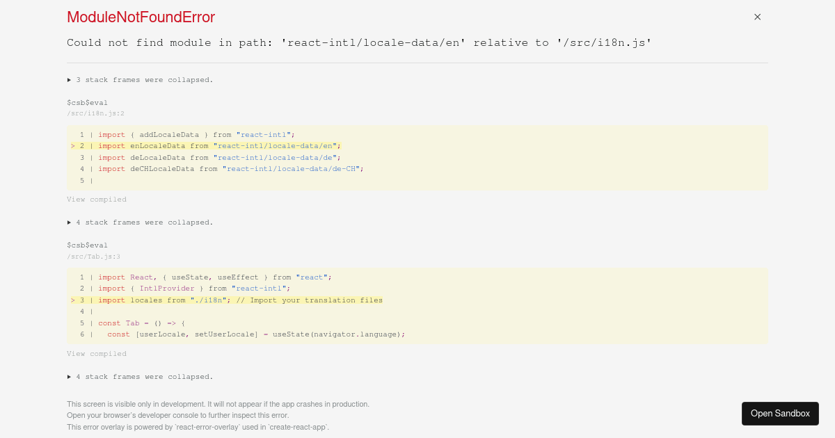 Get Country by Ip in Reactjs (forked) - Codesandbox