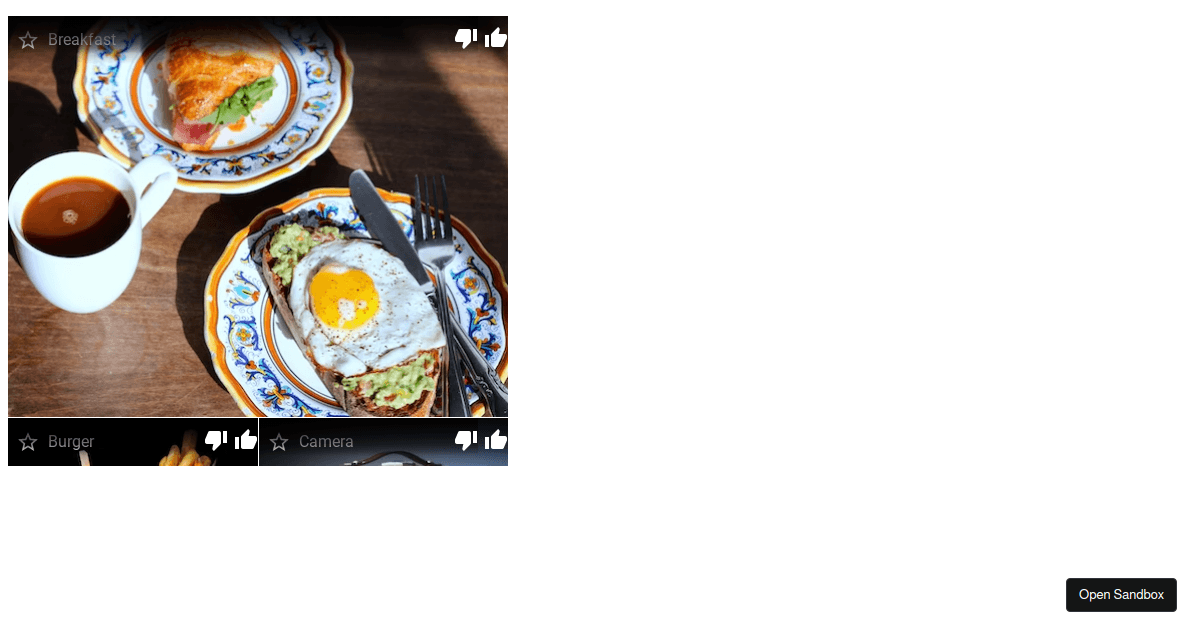 CustomImageList demo — Material UI (forked) - Codesandbox