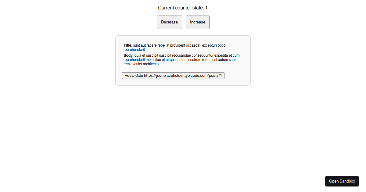 usereducer-swr - Codesandbox