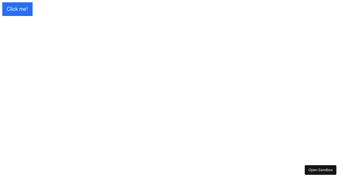 Basic usage - Codesandbox