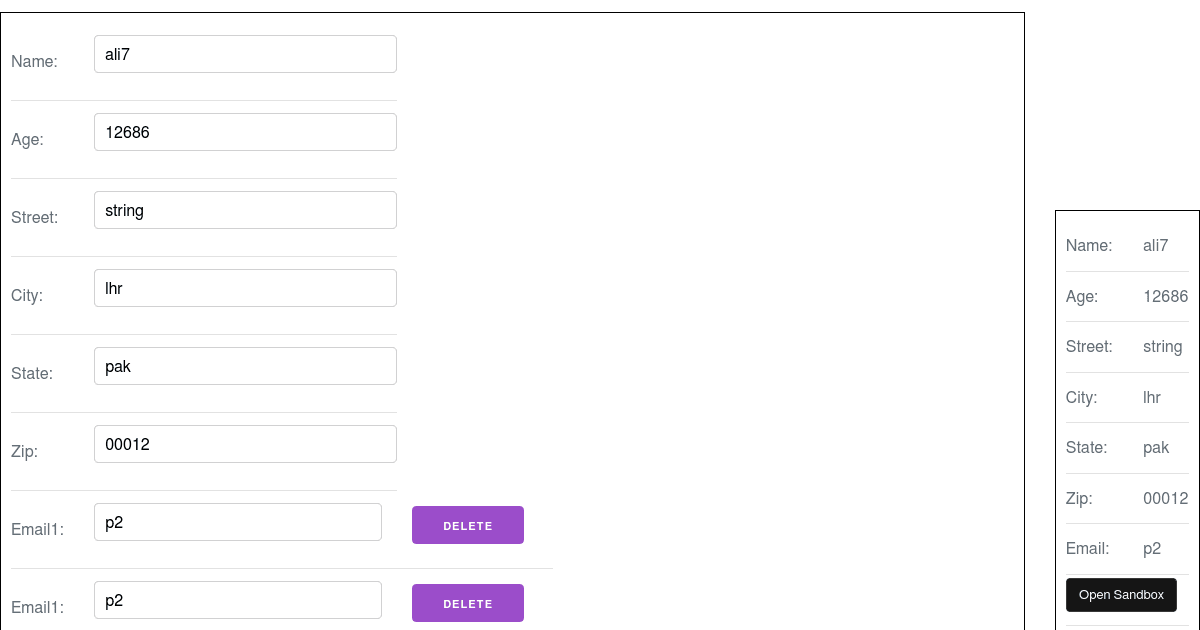 Formik v2 useFormikContext() (forked) - Codesandbox