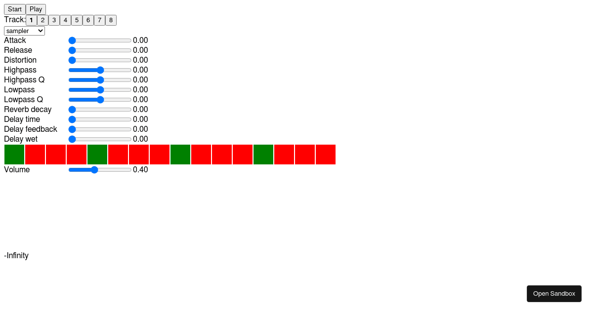 Notes piano (forked) - Codesandbox