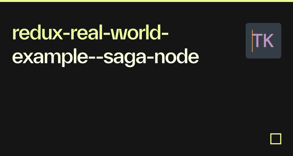 Redux Real World Example