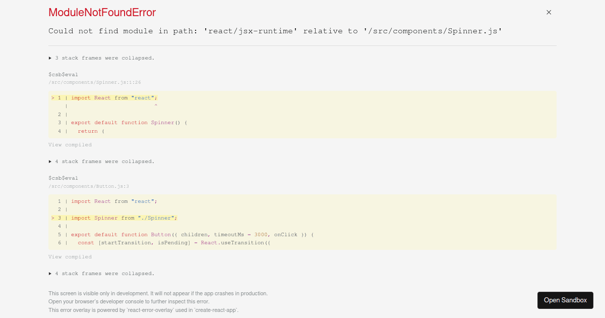 react-query playground - Codesandbox
