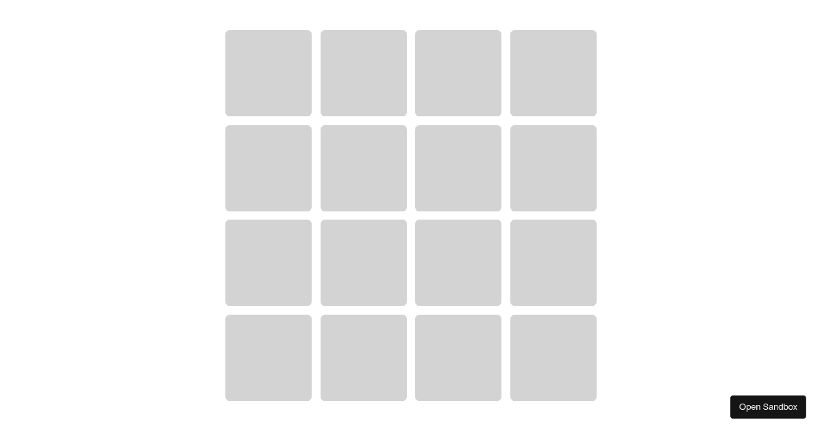 grid - Codesandbox