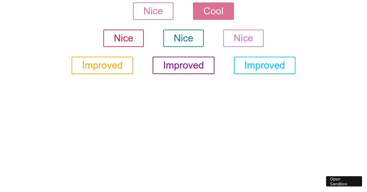 react - Codesandbox