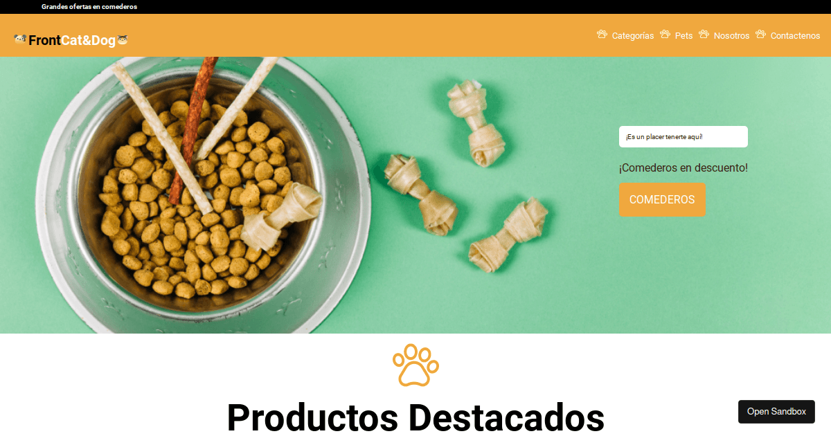 Productos destacados y en oferta