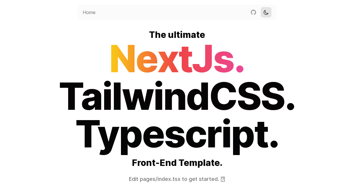 ts next tailwind template Codesandbox ts next tailwind template Codesandbox
