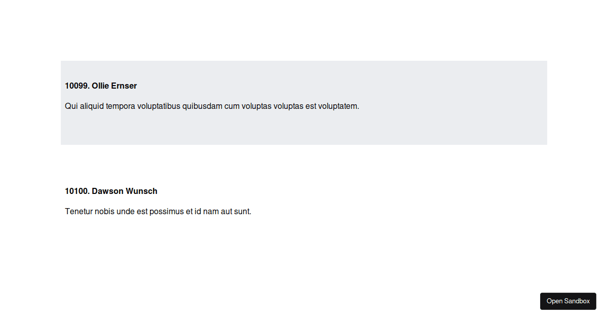 Prepending Items with Custom Height with Overscan - Codesandbox