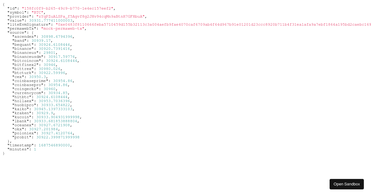 redstone-api-demo (forked) - Codesandbox