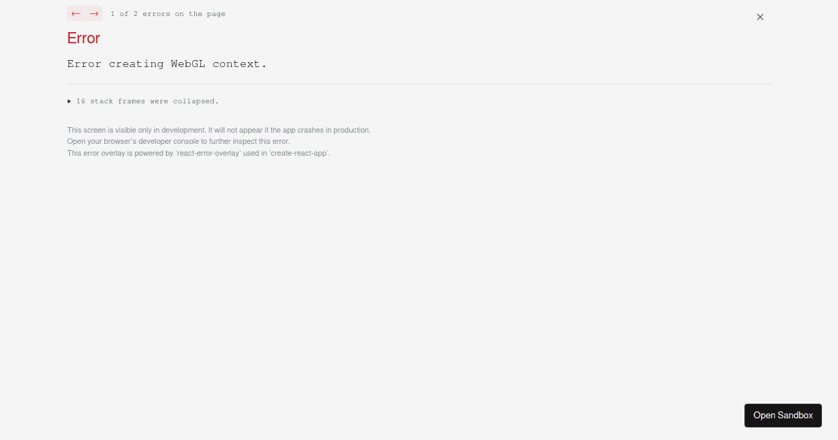 camera-controls-fitToBox issue - Codesandbox