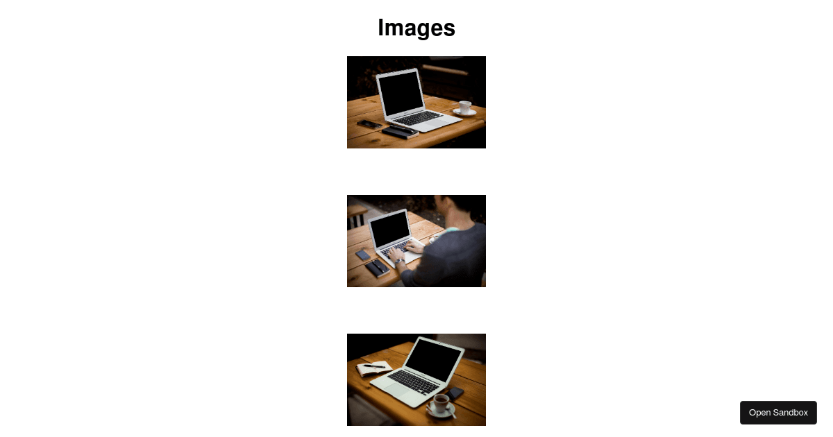 react - Codesandbox