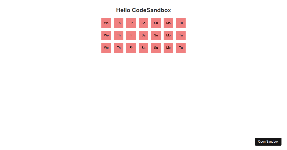 21 - Codesandbox
