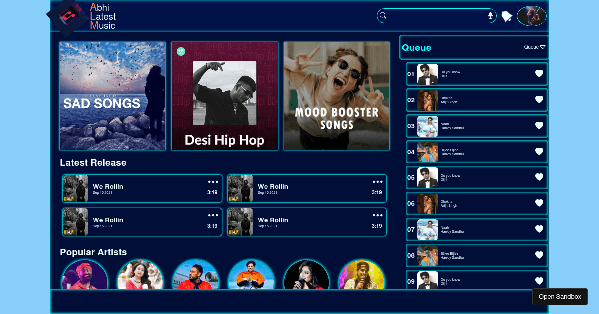 music-player-1 - Codesandbox