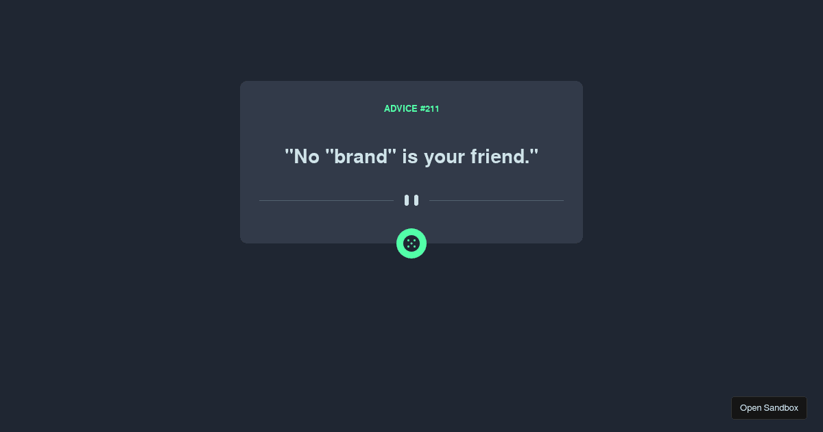 react - Codesandbox