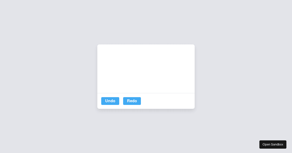7GUIs: Circles - Codesandbox