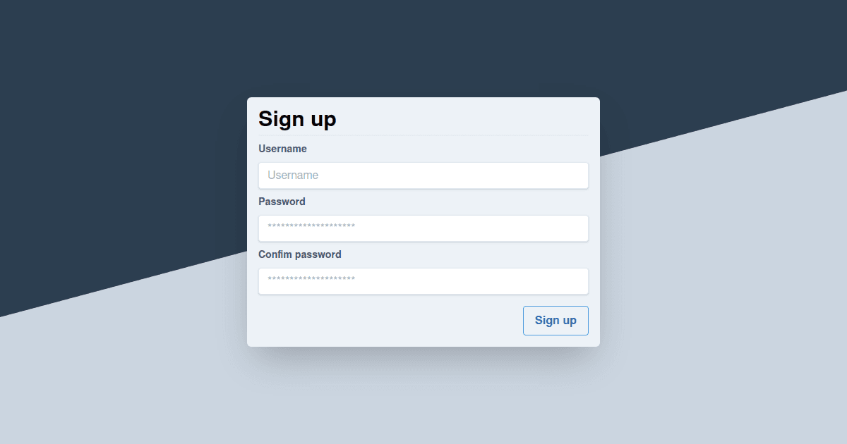 daily-01-sign-up - Codesandbox