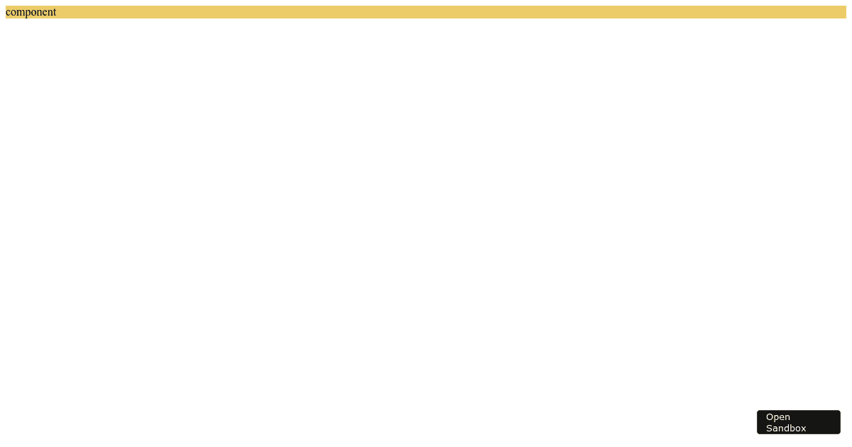 styled components - Codesandbox