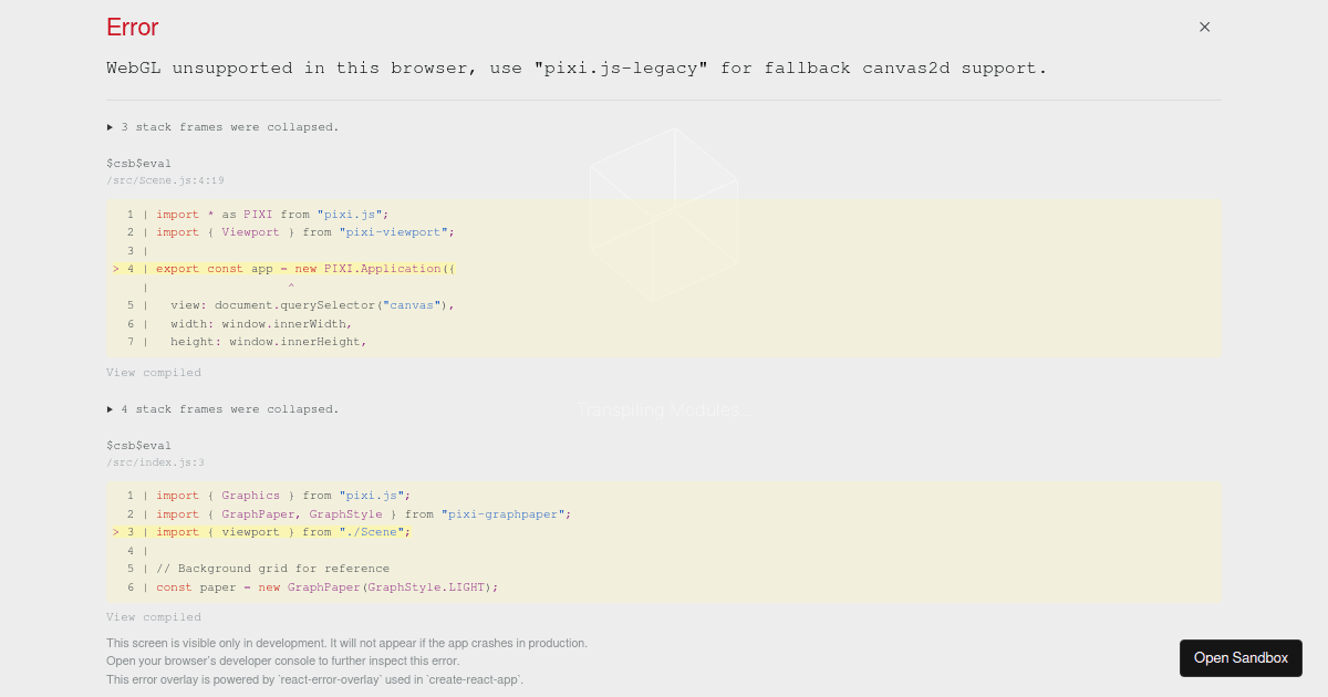 Pixi Viewport Drag and Drop (forked) - Codesandbox