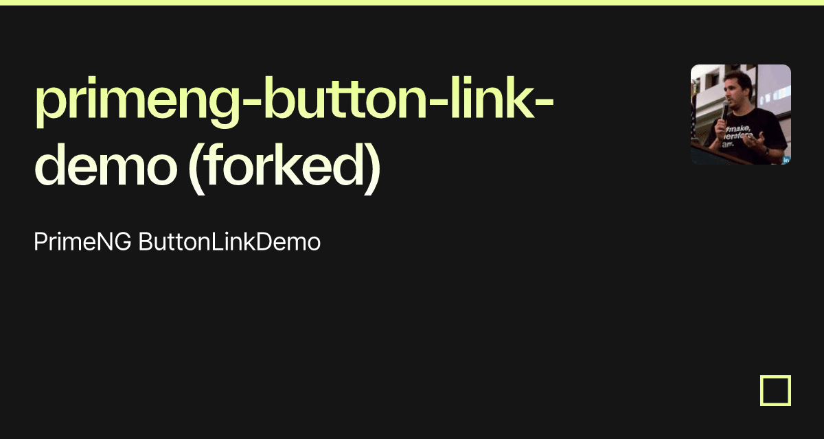 primeng-button-link-demo (forked) - Codesandbox