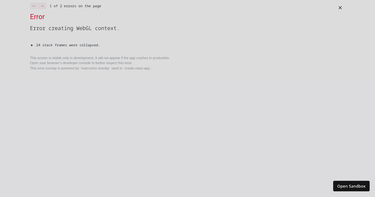 React-Three-Fiber Globe Sandbox Starter - Codesandbox