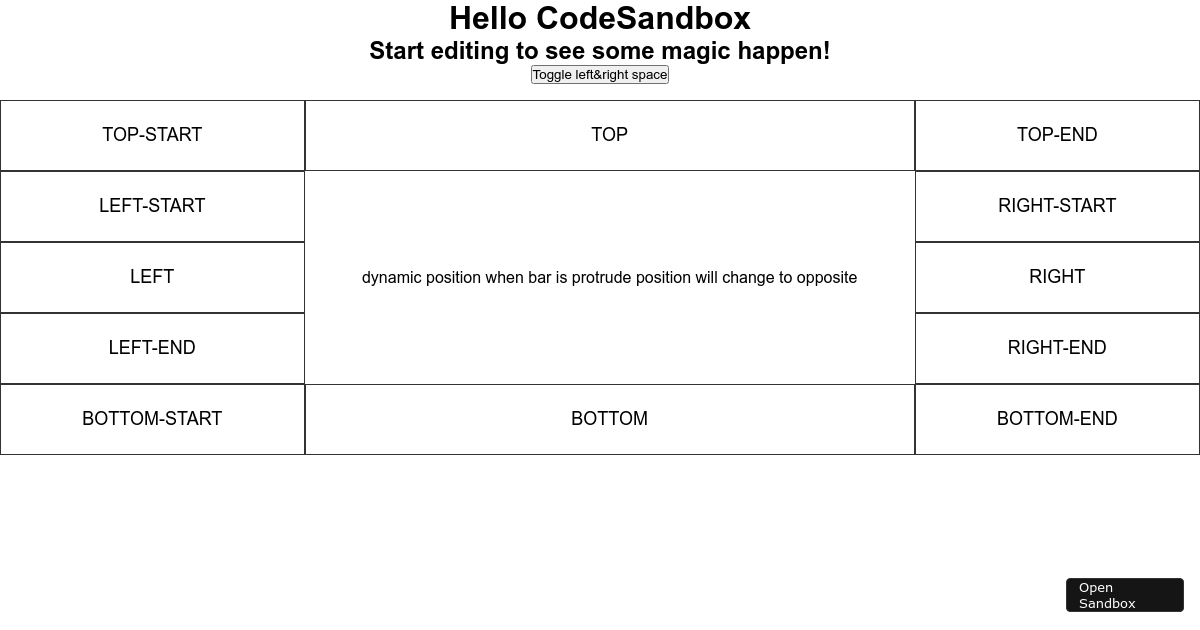 React - Tooltip (Portal) - Codesandbox