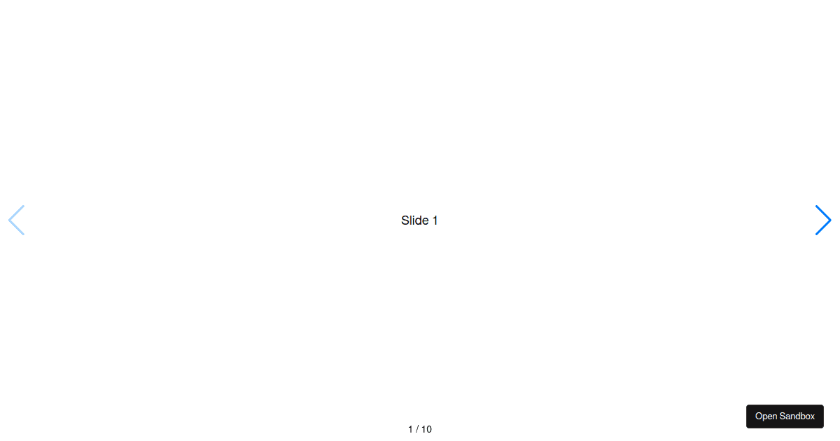 Swiper - Pagination Fraction - Codesandbox