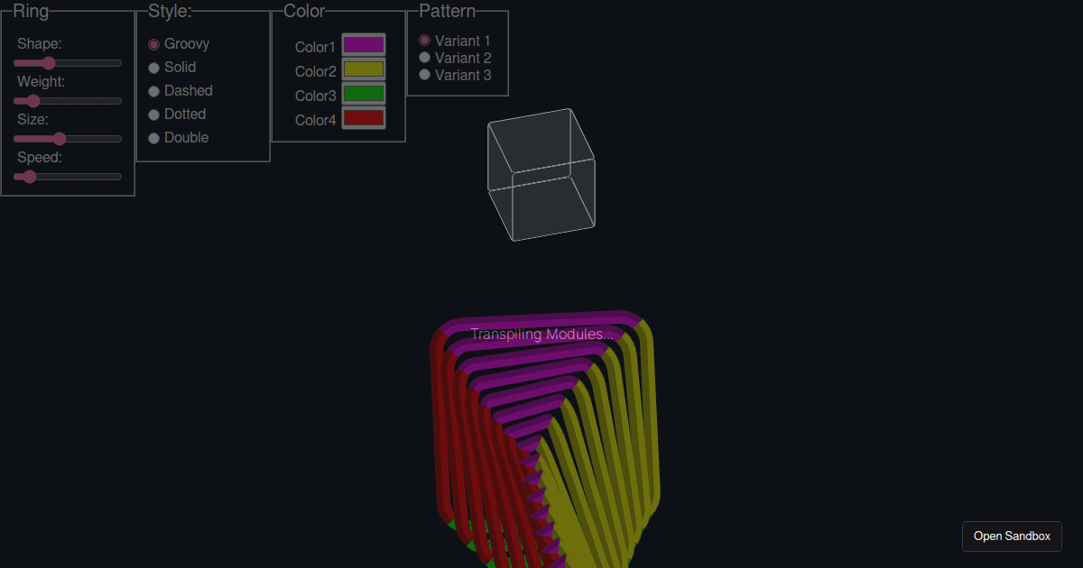 Kaleidoscope - Codesandbox